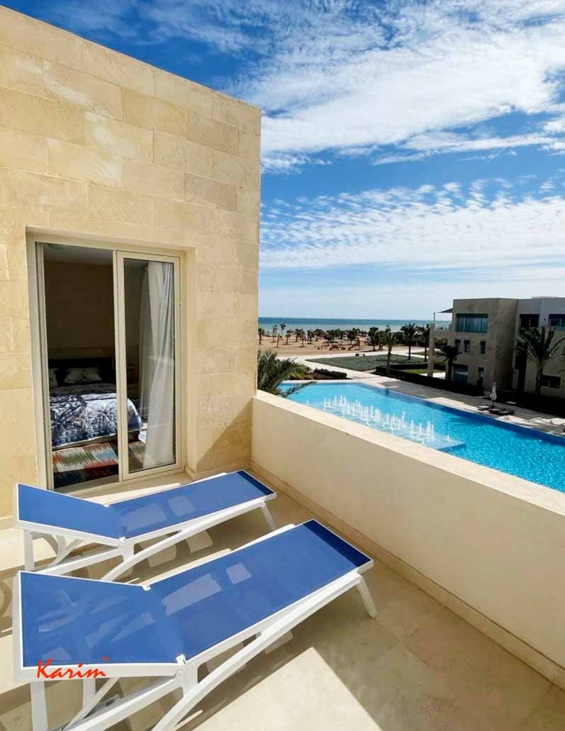 High rise Townhouse for long term rent in El Gouna Mangroovy : – الصورة 13