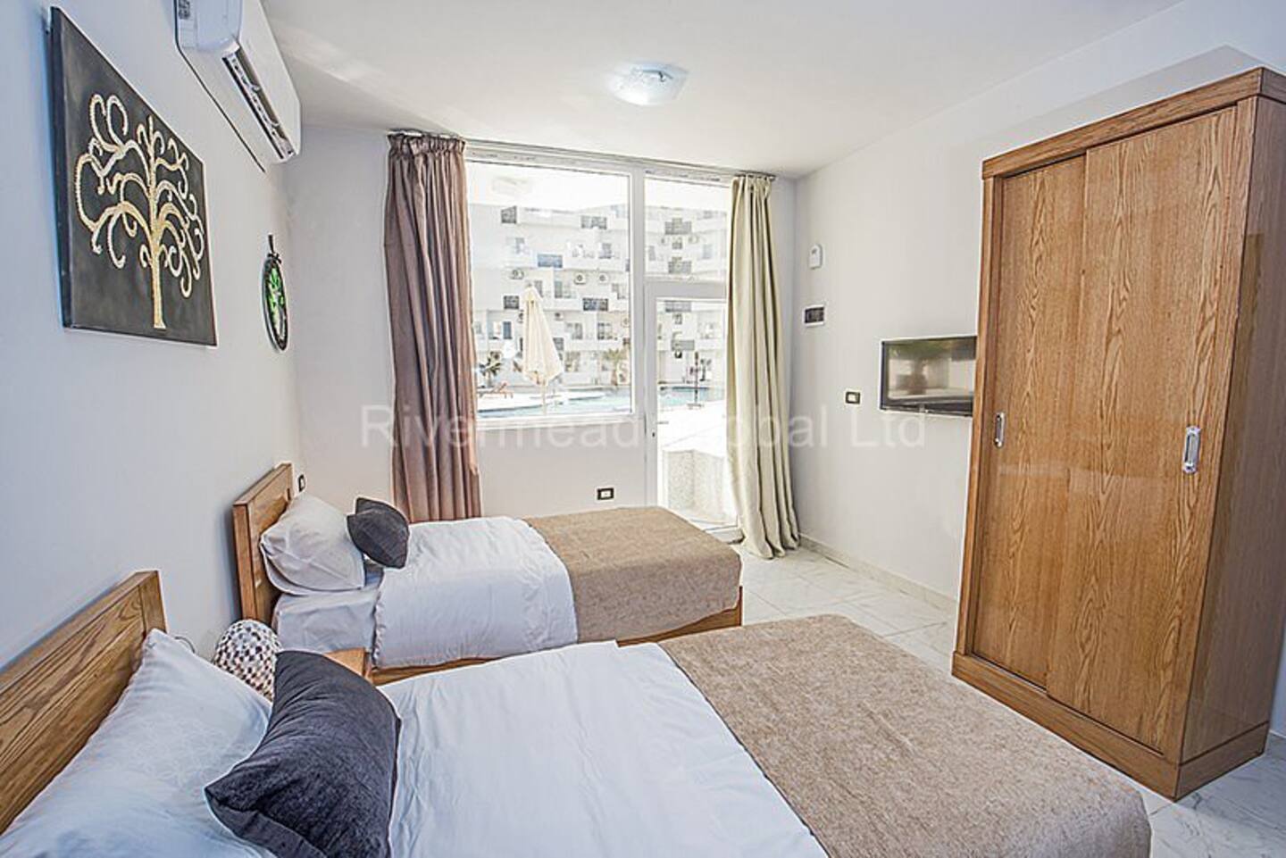 TVP30 Cozy fully furnished pool view studio – TIBA VIEW – fotografie 2