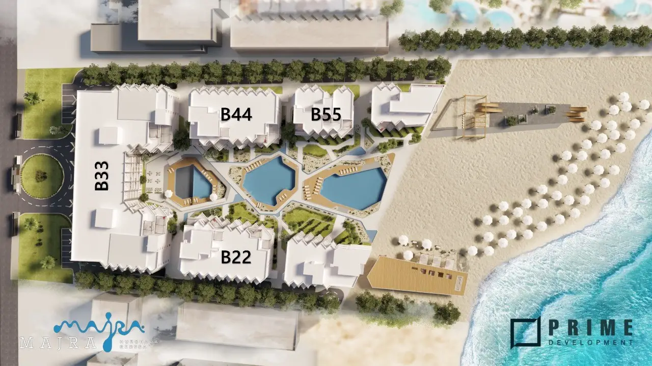 Studio for Sale in Majra Resort Hurghada – 64 m²