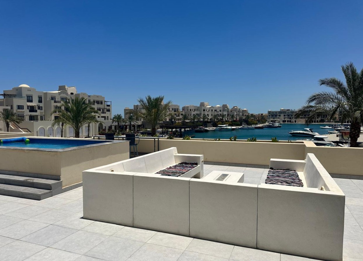 Apartment for rent long term in El Gouna Fanadir marina – zdjęcie 12